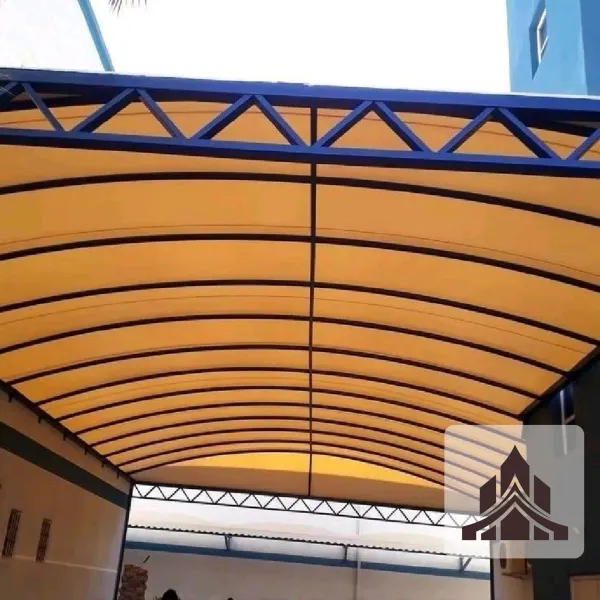 مظلات مدارس معدنية مقاومة للعوامل الجوية