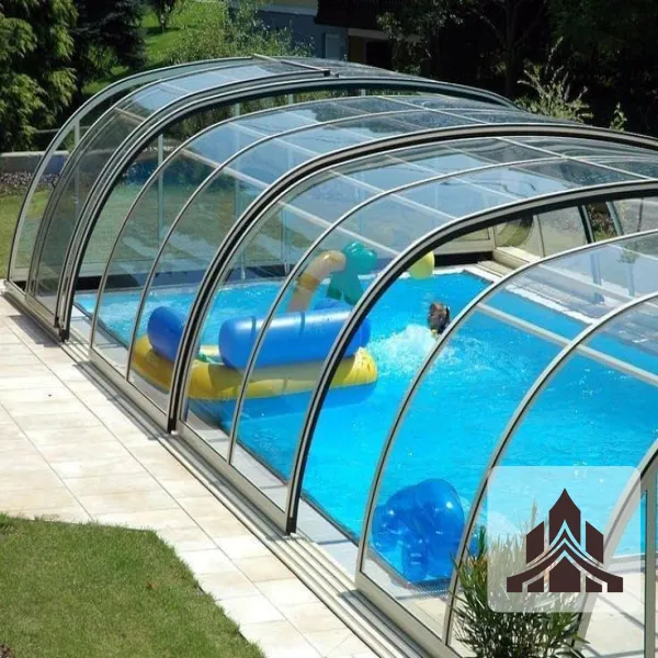 مظلات مسابح بتصاميم عصرية تضيف لمسة جمالية للمسبح