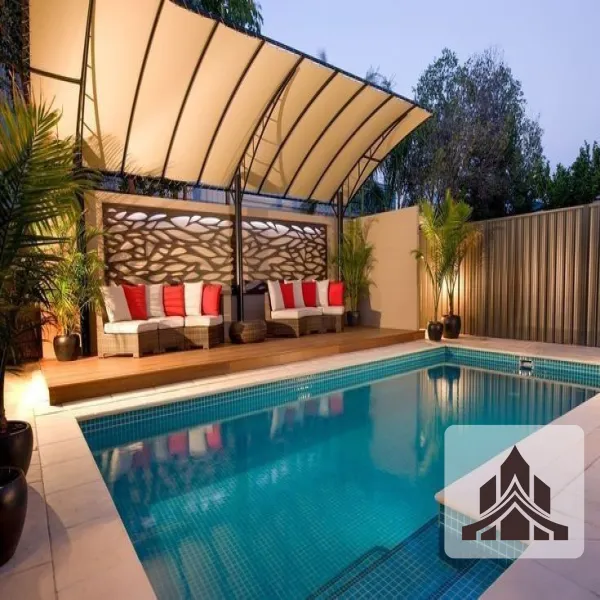 مظلات مسابح فلل مكة المكرمة - لمسة جمالية راقية للمنازل الفخمة