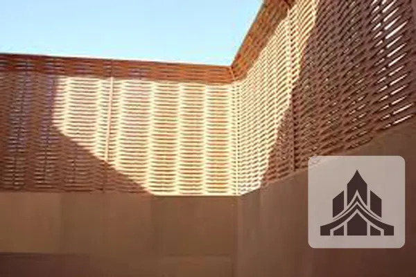 سواتر خشبية للحدائق والفلل