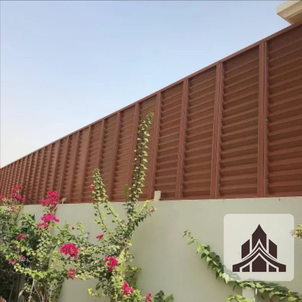 سواتر خشبية متينة في الطائف وسهلة الصيانة