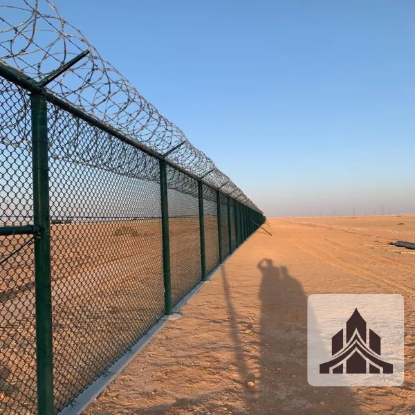 شبوك مجدولة قوية ومتينة للحماية وتحديد الحدود