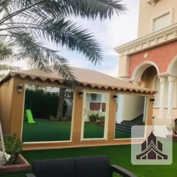 بيوت شعر فاخرة بديكورات عربية راقية وأنيقة