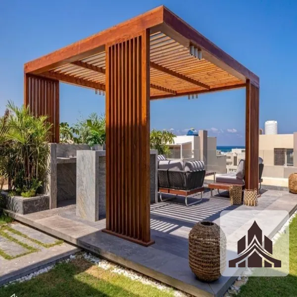 برجولات حديد معالج ضد الصدأ في مكة - تصاميم عصرية مع طلاء كهروستاتيكي متين