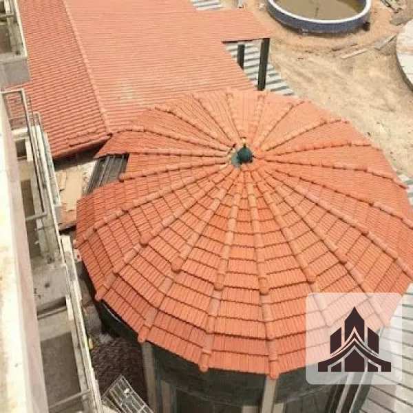 قرميد عالي الجودة مقاوم للمطر والشمس والرياح