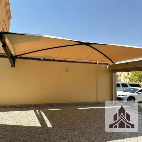 مظلات مواقف سيارات احترافية في الطائف للشركات والمؤسسات